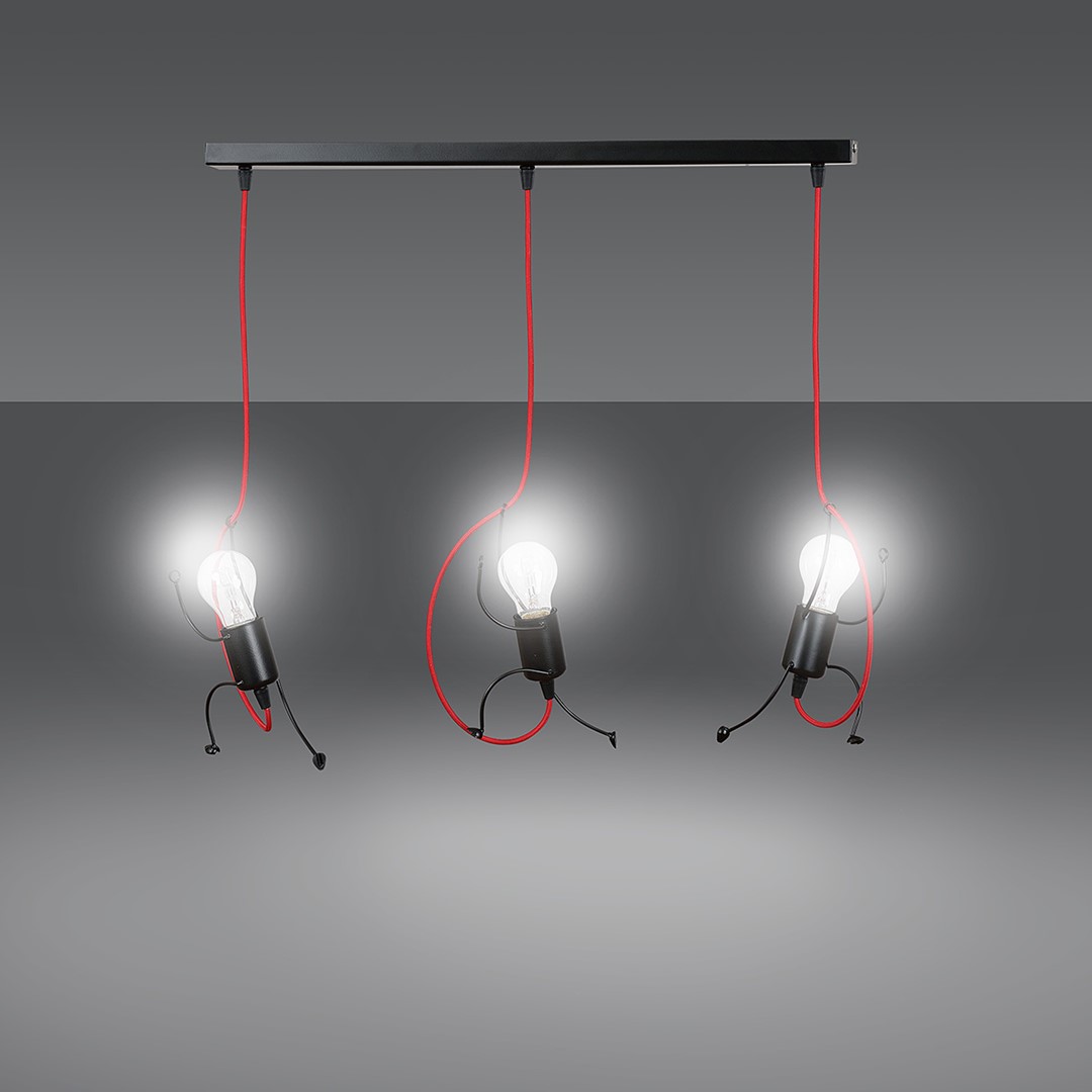 Hanglamp Tientun Zwart - Afbeelding 2