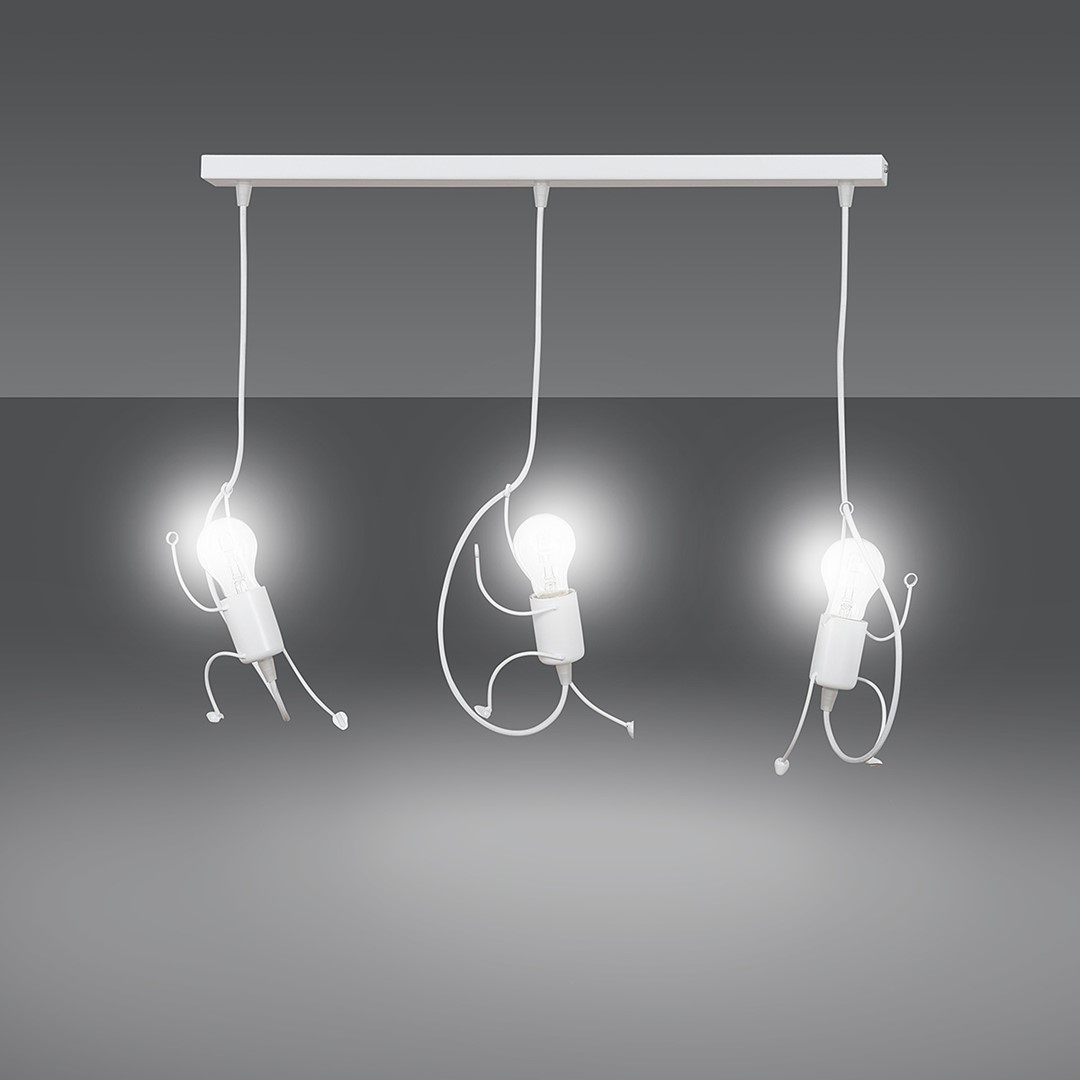 Hanglamp Sleemum Wit - Afbeelding 2