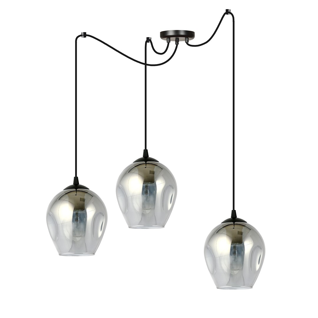 Hanglamp Kornum Zwart Ø14 cm - Afbeelding 2