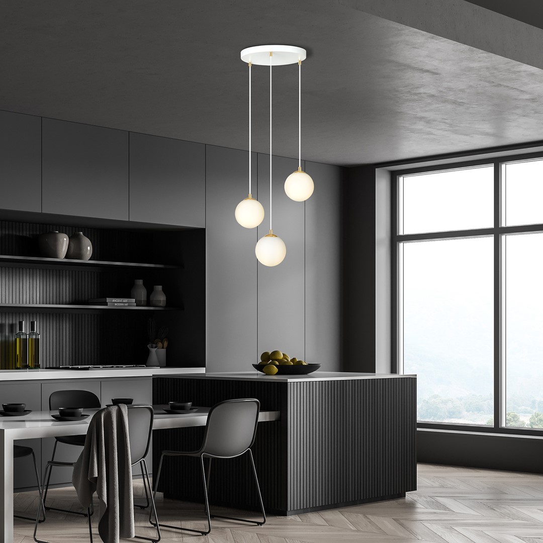 Hanglamp Noodis Wit Ø14 cm - Afbeelding 2