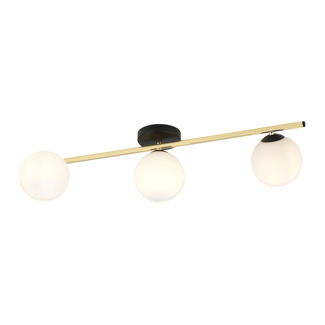 Plafondlamp Flaukar Zwart Ø14 cm - Afbeelding 2
