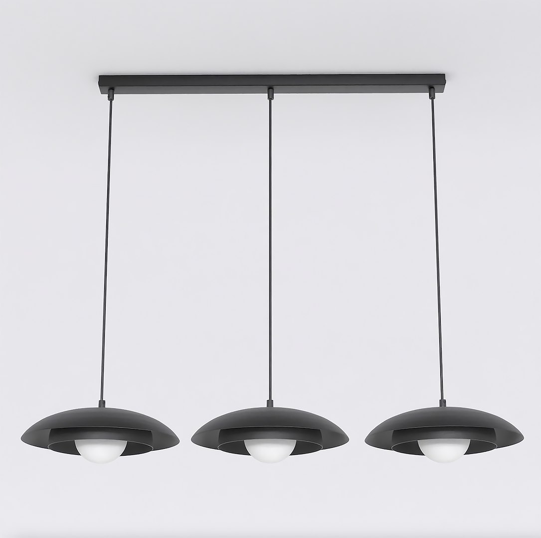 Hanglamp Fassino Zwart Ø10 cm - Afbeelding 2