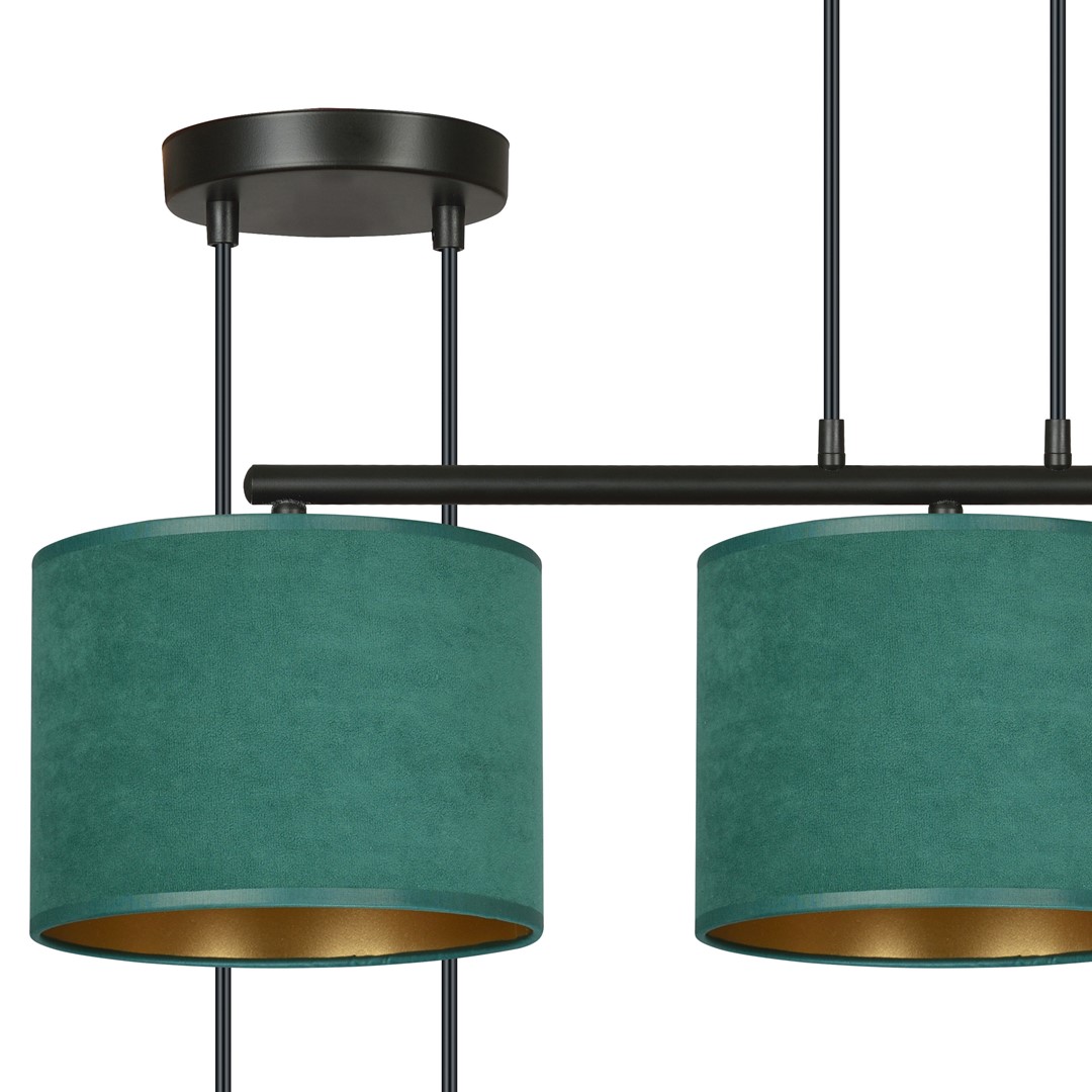 Hanglamp Zulline Zwart Ø20 cm - Afbeelding 2