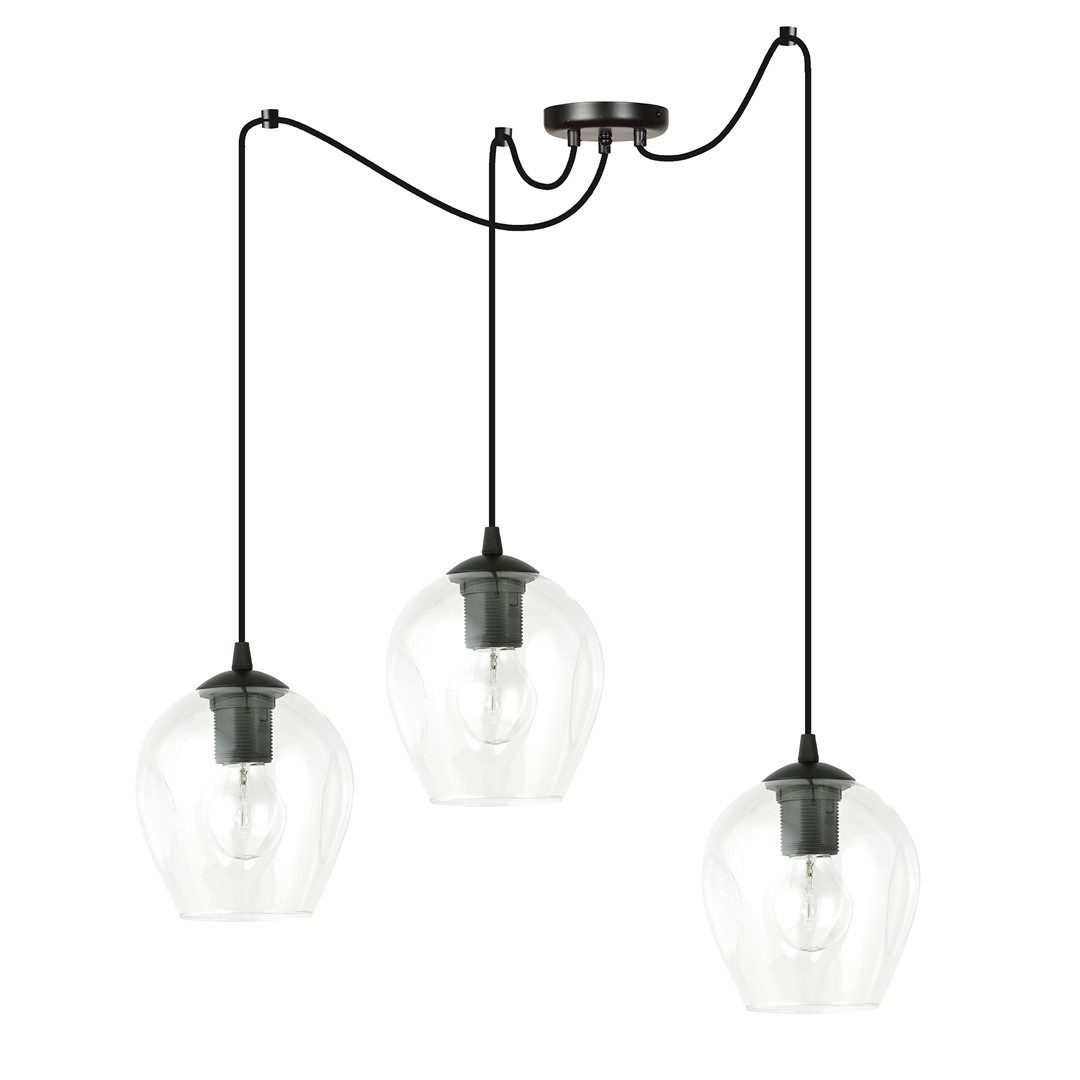 Hanglamp Gienton Zwart Ø14 cm - Afbeelding 2