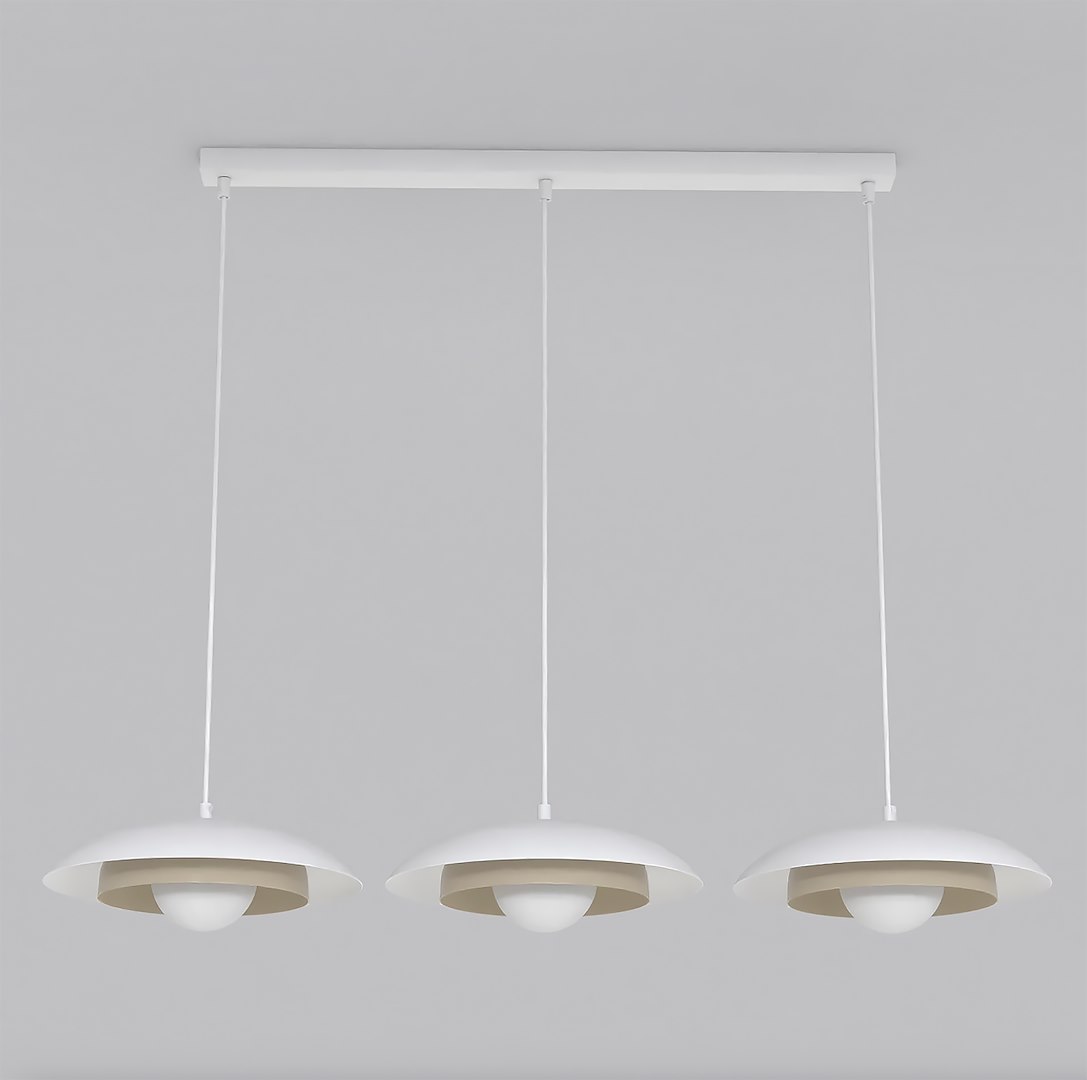 Hanglamp Nirne Wit Ø10 cm - Afbeelding 2