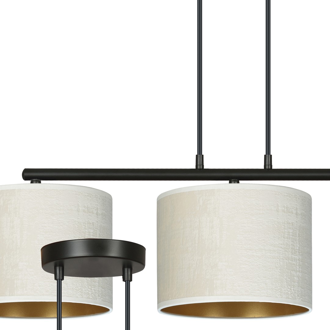 Hanglamp Vaansia Zwart Ø20 cm - Afbeelding 2