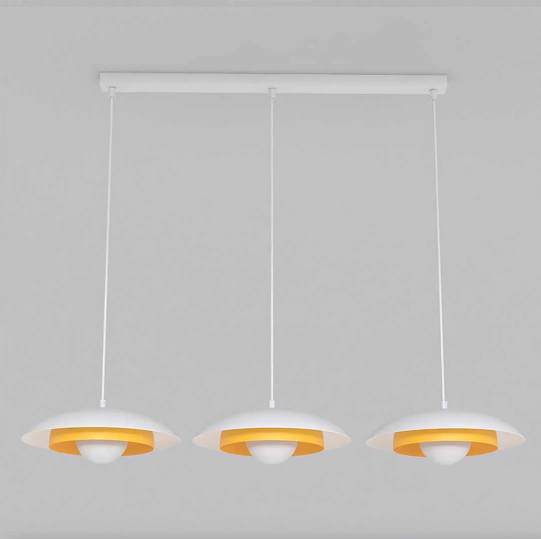 Hanglamp Gilto Wit Ø10 cm - Afbeelding 2