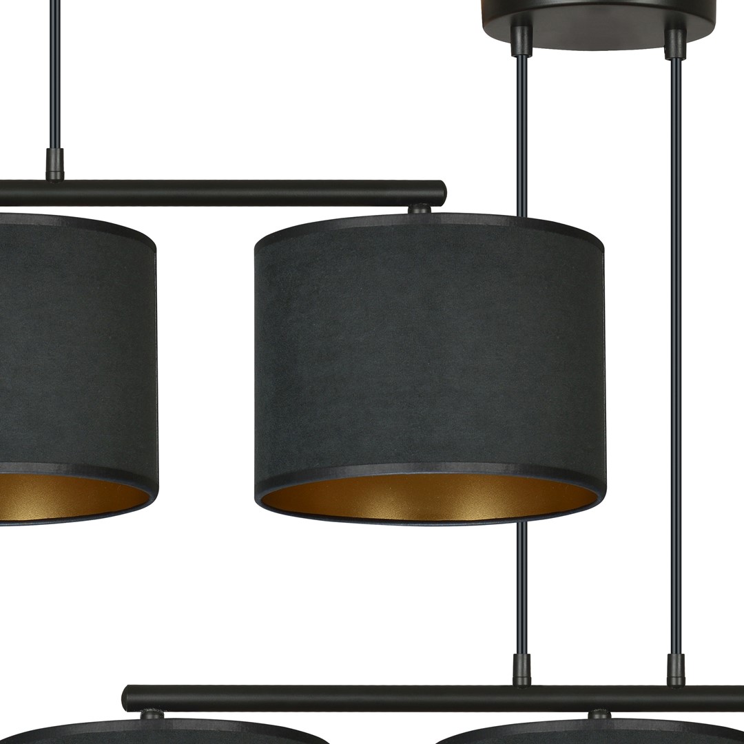 Hanglamp Faadund Zwart Ø20 cm - Afbeelding 2