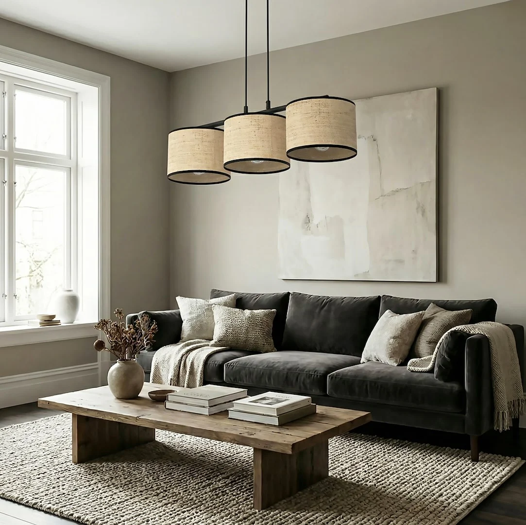 Hanglamp Siennano Zwart Ø20 cm - Afbeelding 2