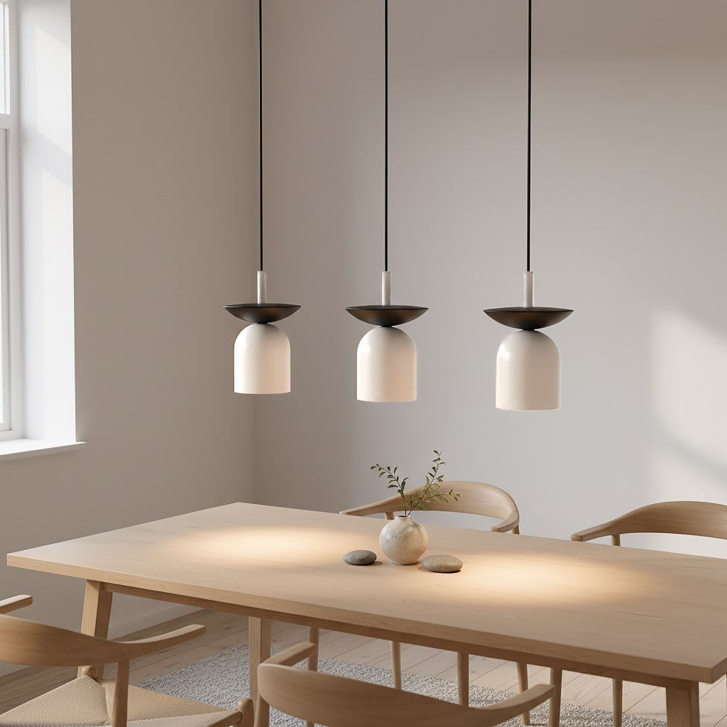 Hanglamp Prienson Wit - Afbeelding 2
