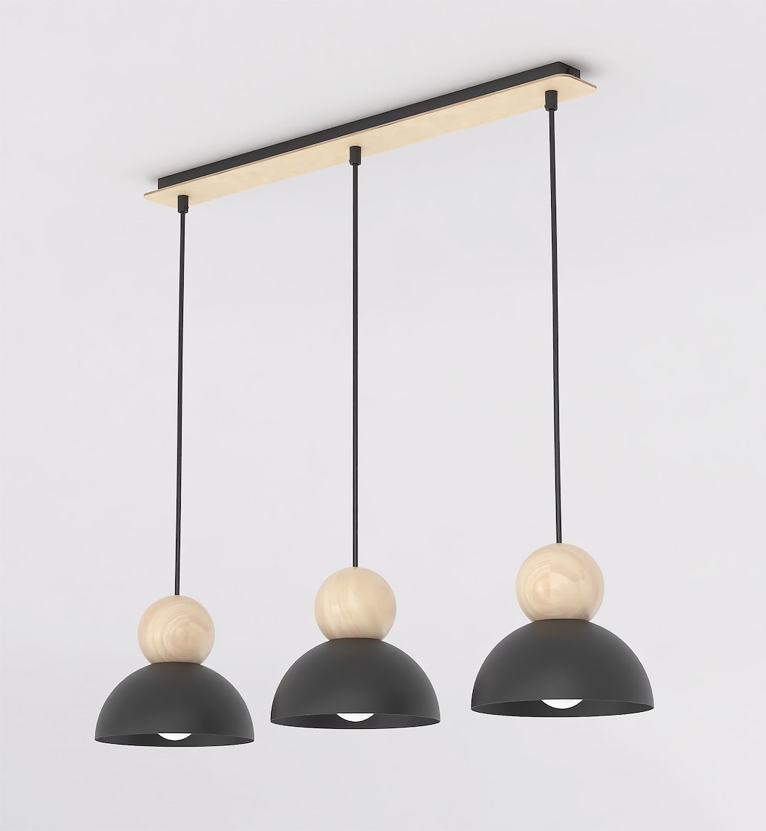 Hanglamp Viennas Zwart - Afbeelding 2