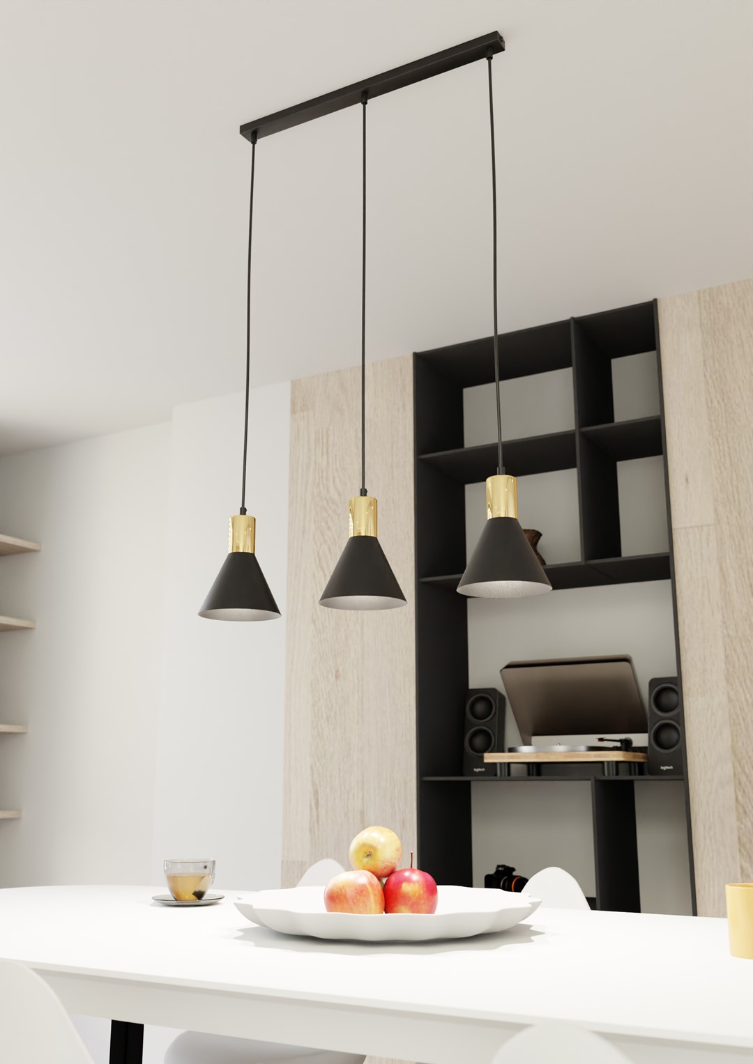 Hanglamp Hedda Zwart Ø16 cm - Afbeelding 2