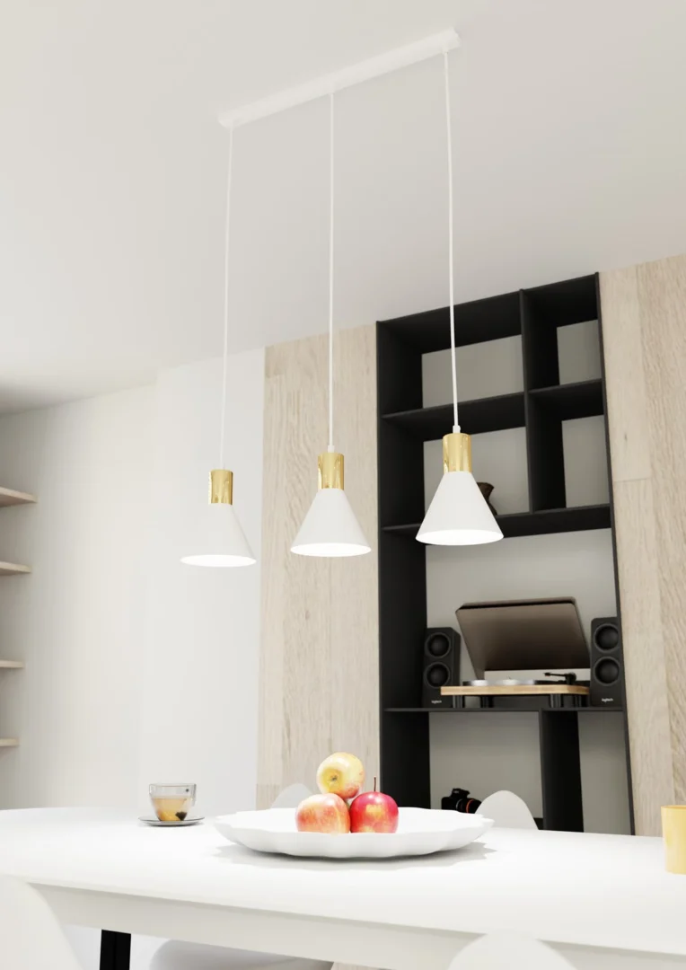 Hanglamp Flaavun Wit Ø16 cm - Afbeelding 2