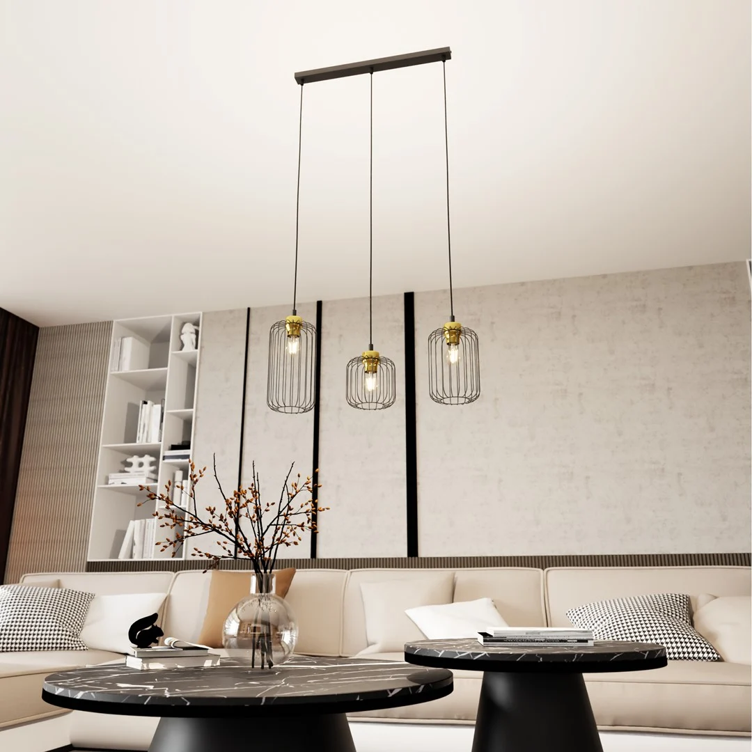 Hanglamp Meernis Zwart Ø16 cm - Afbeelding 2