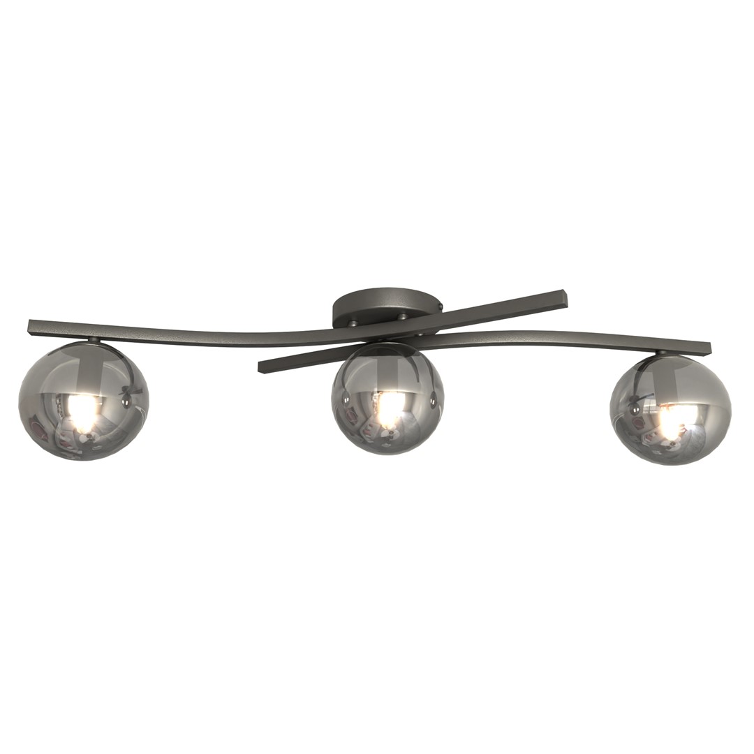 Plafondlamp Vidar Zwart Ø15 cm - Afbeelding 2