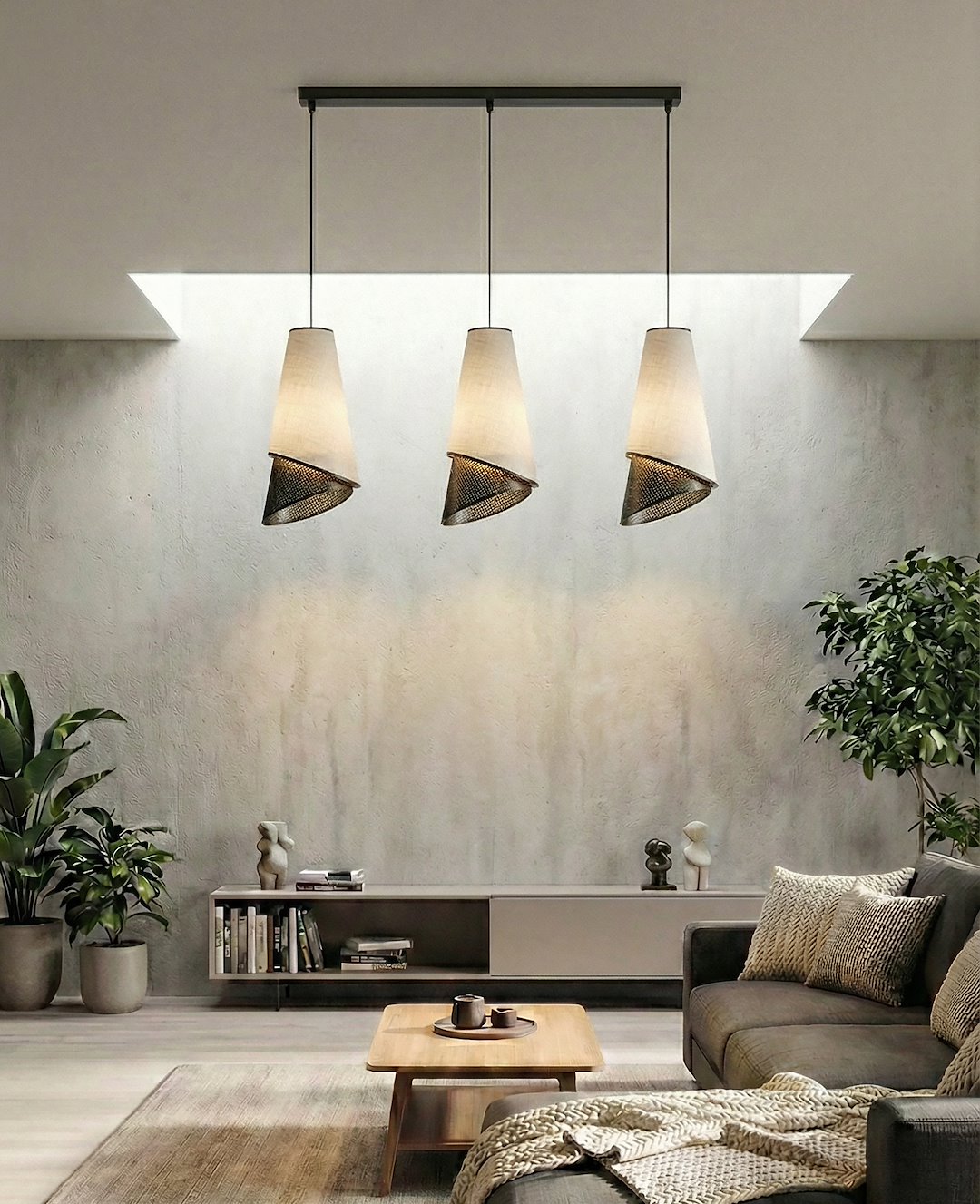 Hanglamp Nierund Zwart Ø20 cm - Afbeelding 3