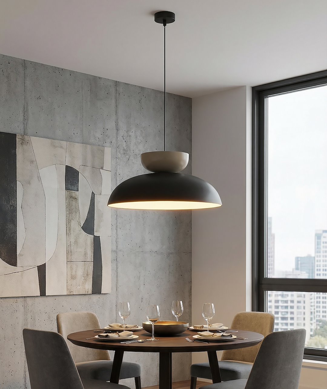 Hanglamp Hokas Zwart - Afbeelding 3