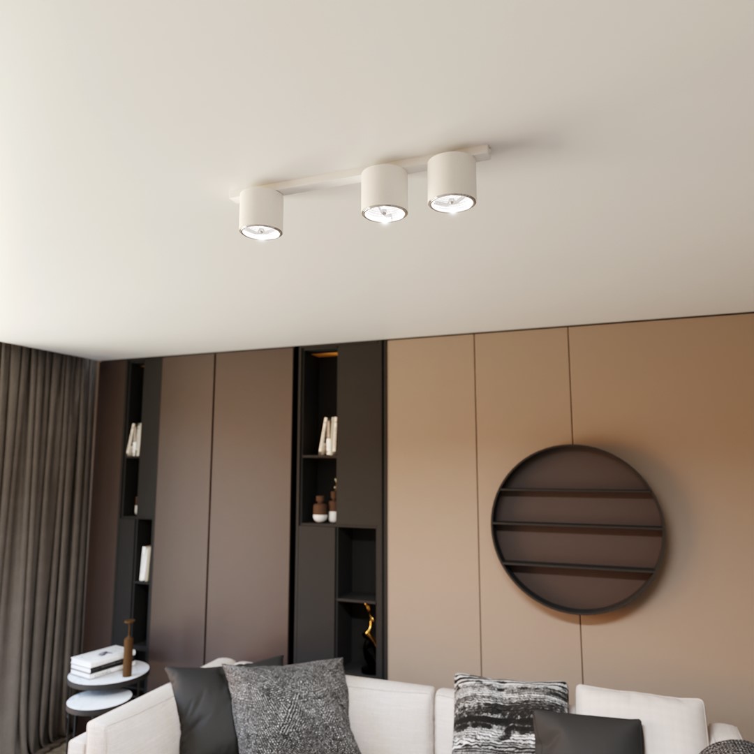 Plafondlamp Silvio Wit - Afbeelding 3
