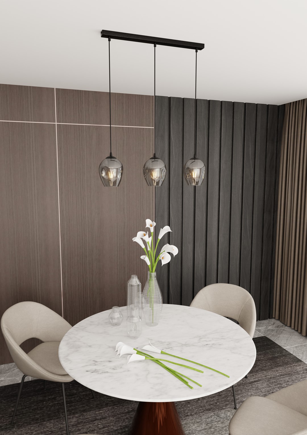 Hanglamp Boossik Zwart Ø14 cm - Afbeelding 3