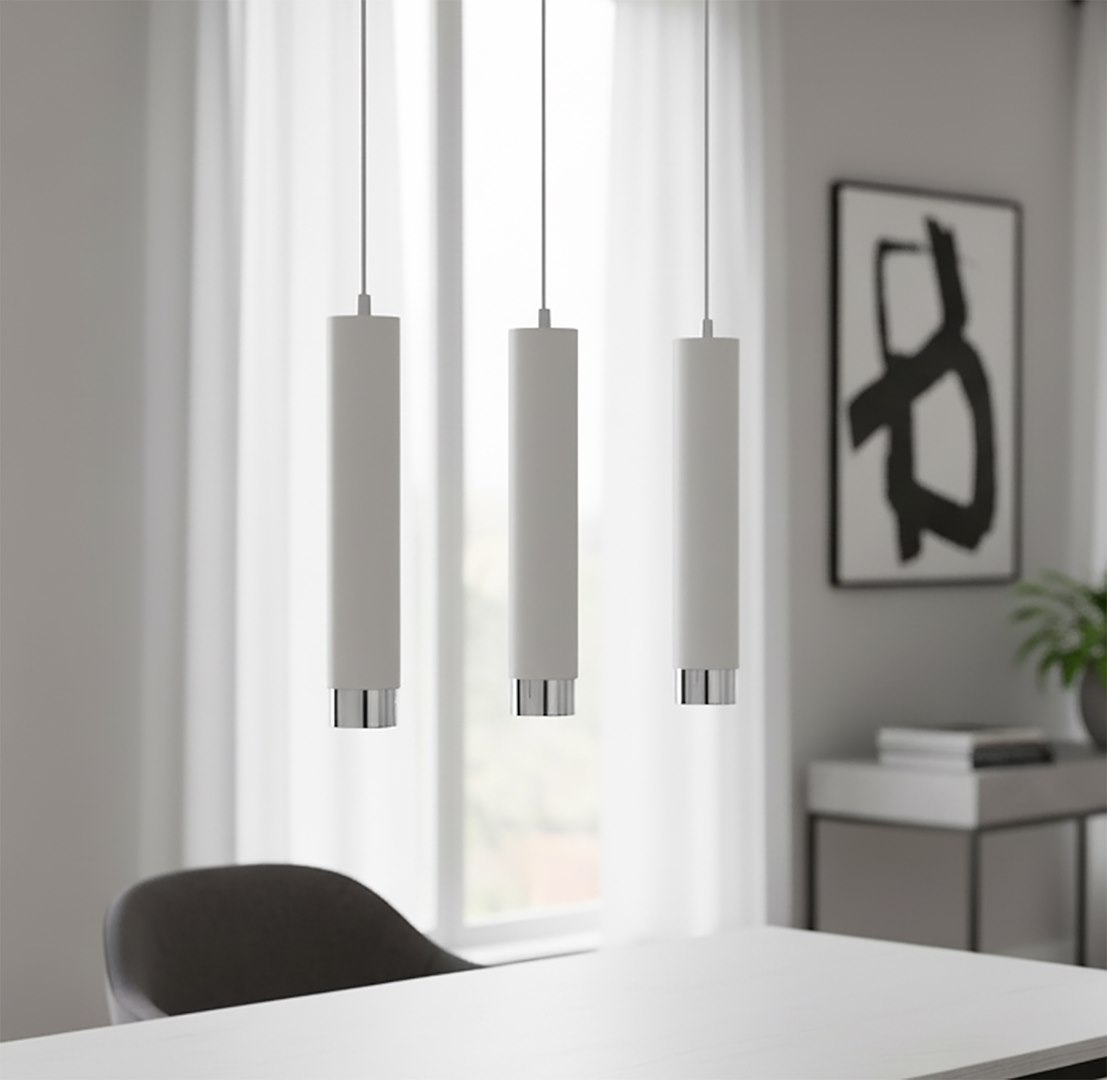 Hanglamp Slauskas Wit - Afbeelding 3