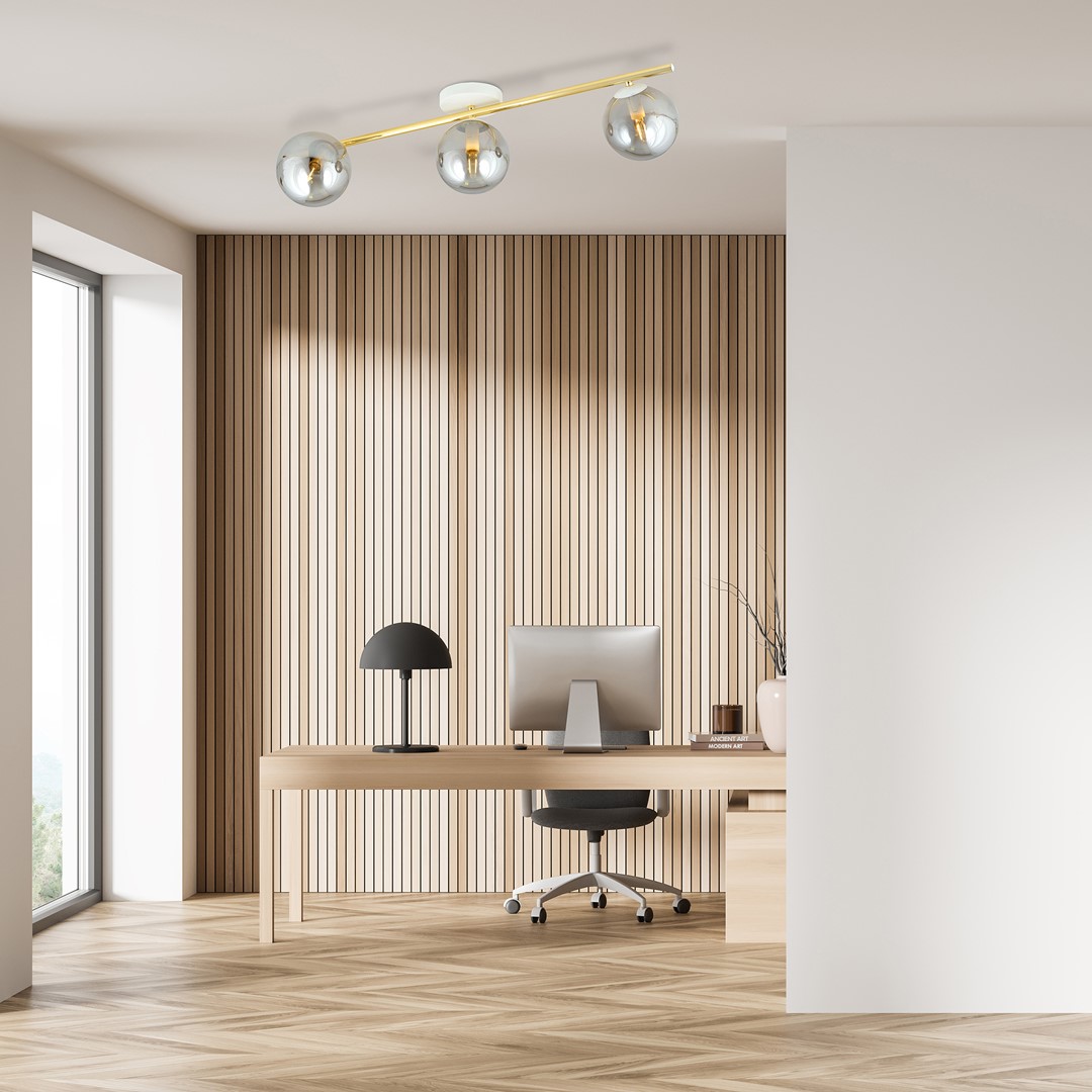 Plafondlamp Vaammona Wit Ø14 cm - Afbeelding 3