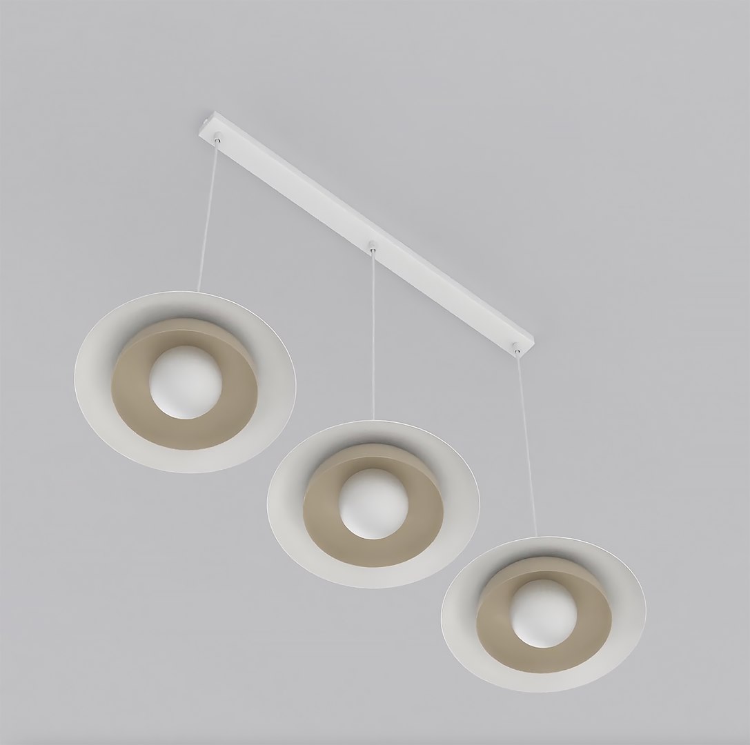 Hanglamp Nirne Wit Ø10 cm - Afbeelding 3