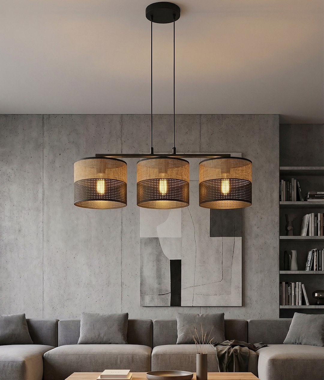Hanglamp Dausse Zwart Ø20 cm - Afbeelding 3