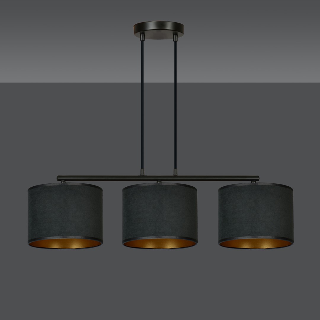 Hanglamp Faadund Zwart Ø20 cm - Afbeelding 3