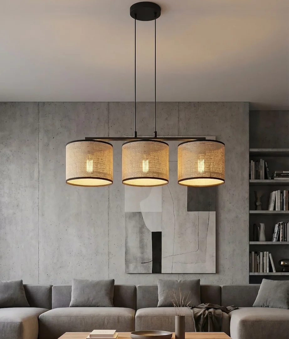 Hanglamp Siennano Zwart Ø20 cm - Afbeelding 3