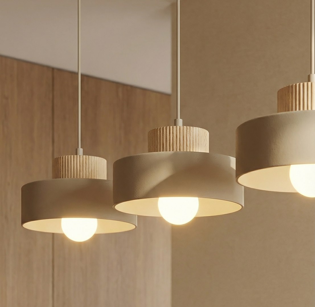 Hanglamp Jobio Beige - Afbeelding 3