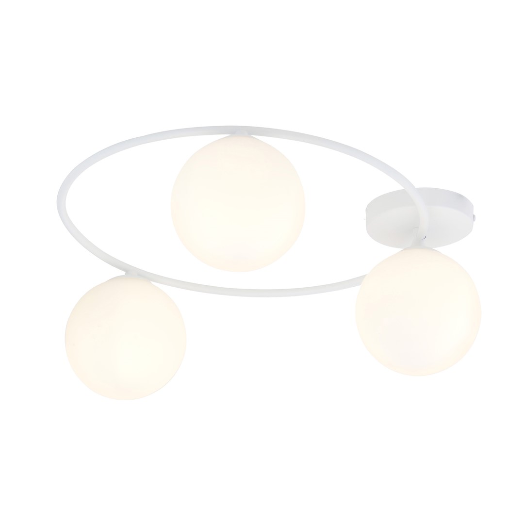 Plafondlamp Tolena Wit Ø14 cm - Afbeelding 3