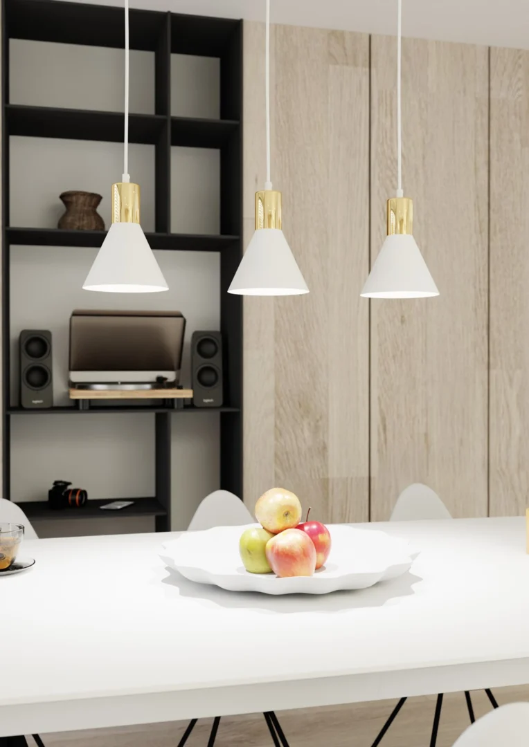 Hanglamp Flaavun Wit Ø16 cm - Afbeelding 3