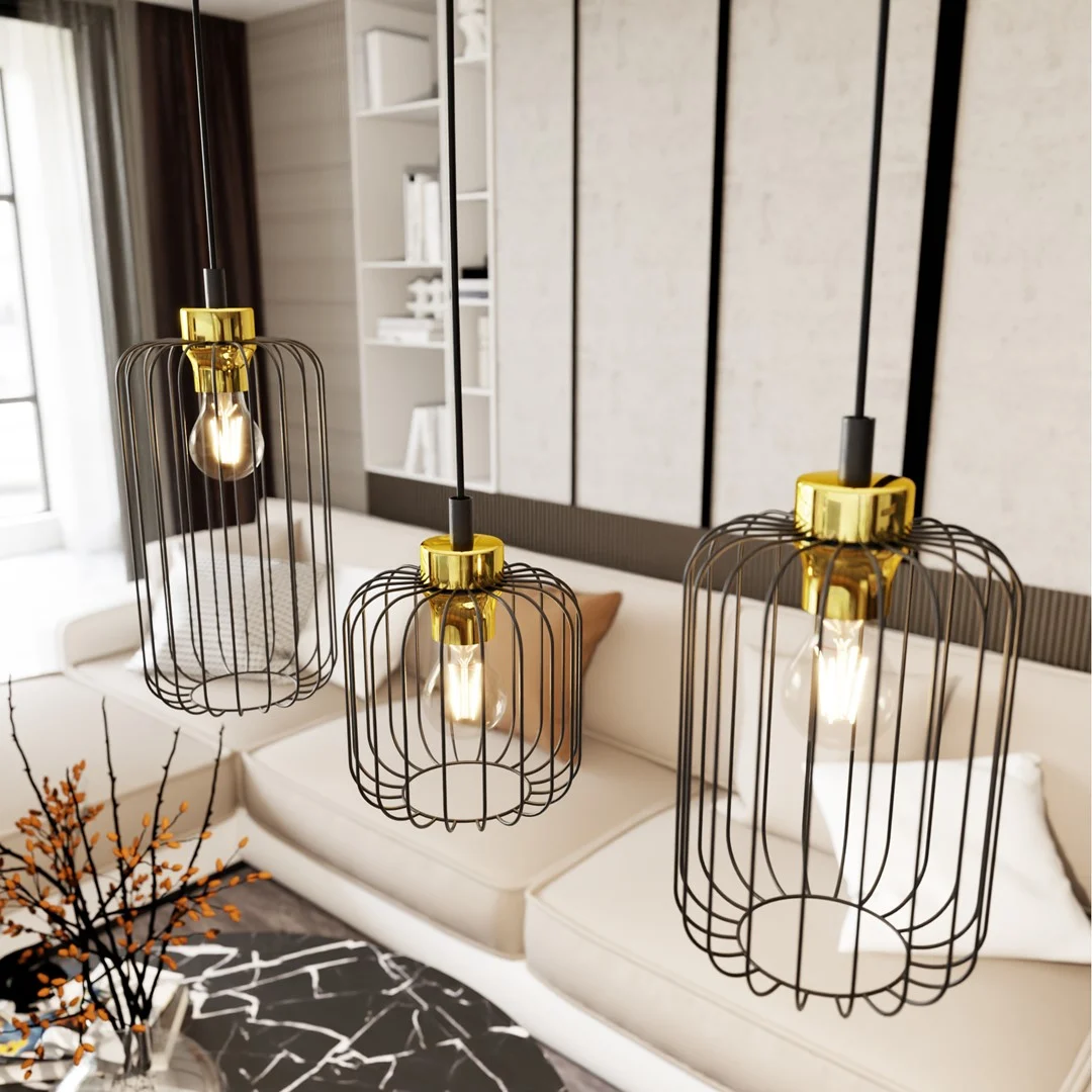 Hanglamp Meernis Zwart Ø16 cm - Afbeelding 3