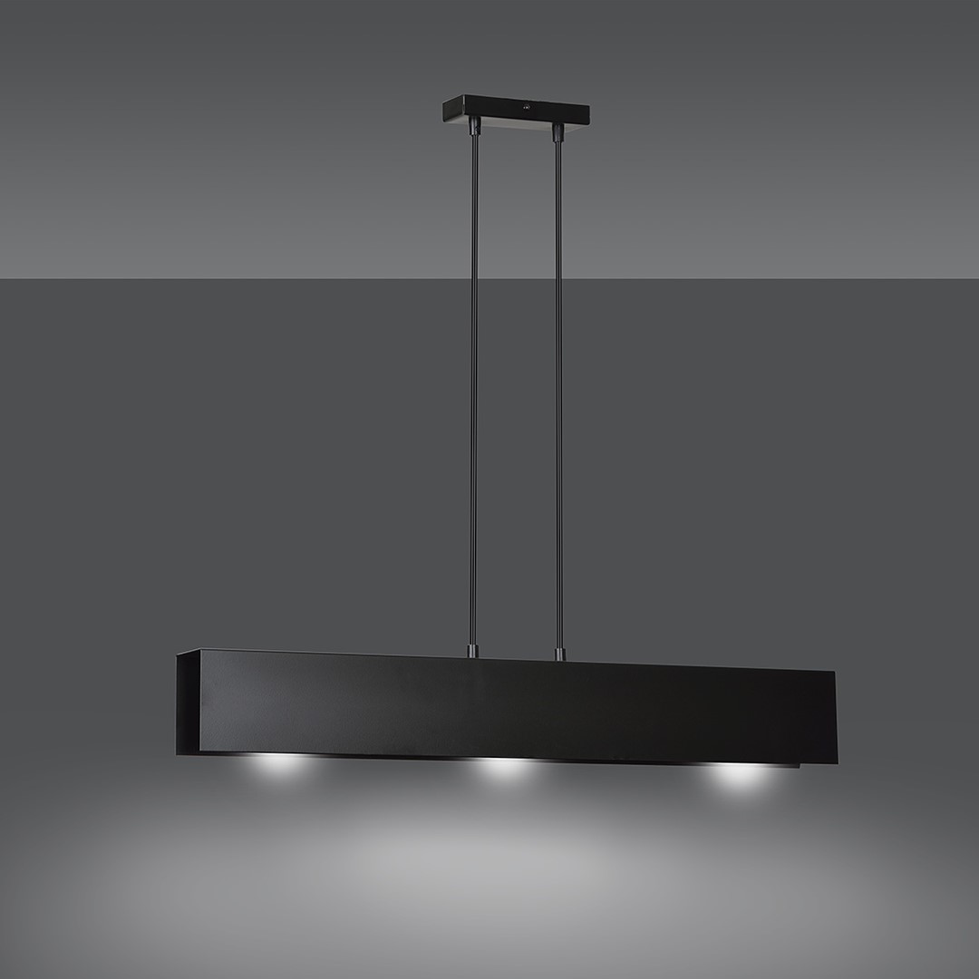 Hanglamp Trautir Zwart - Afbeelding 4
