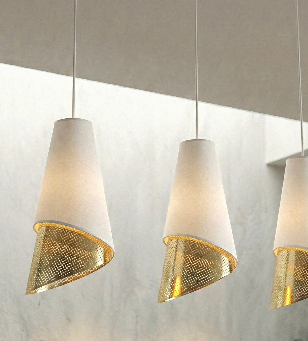 Hanglamp Tasum Wit Ø20 cm - Afbeelding 4