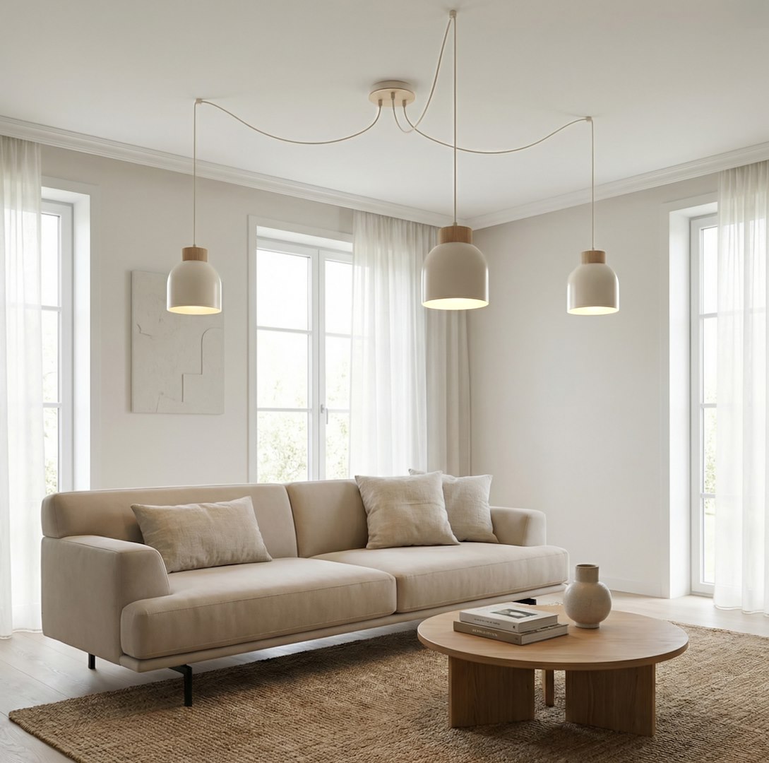 Hanglamp Nontia Wit - Afbeelding 4
