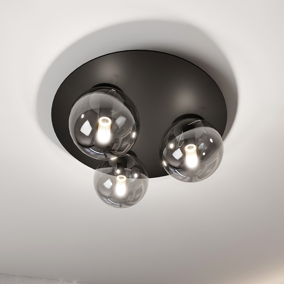 Plafondlamp Fuldal Zwart Ø14 cm - Afbeelding 4