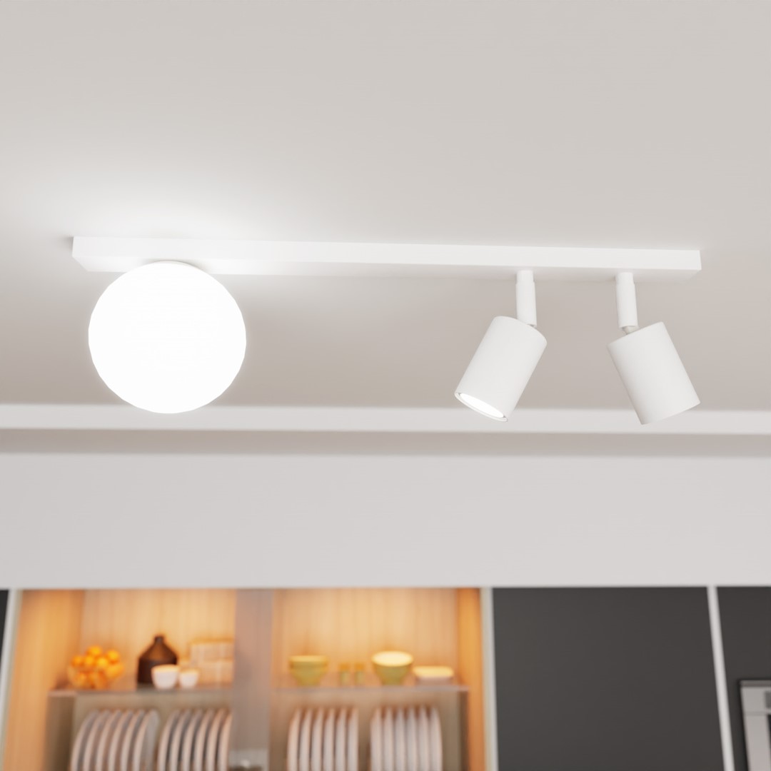 Plafondlamp Coobar Zwart Ø14 cm - Afbeelding 4