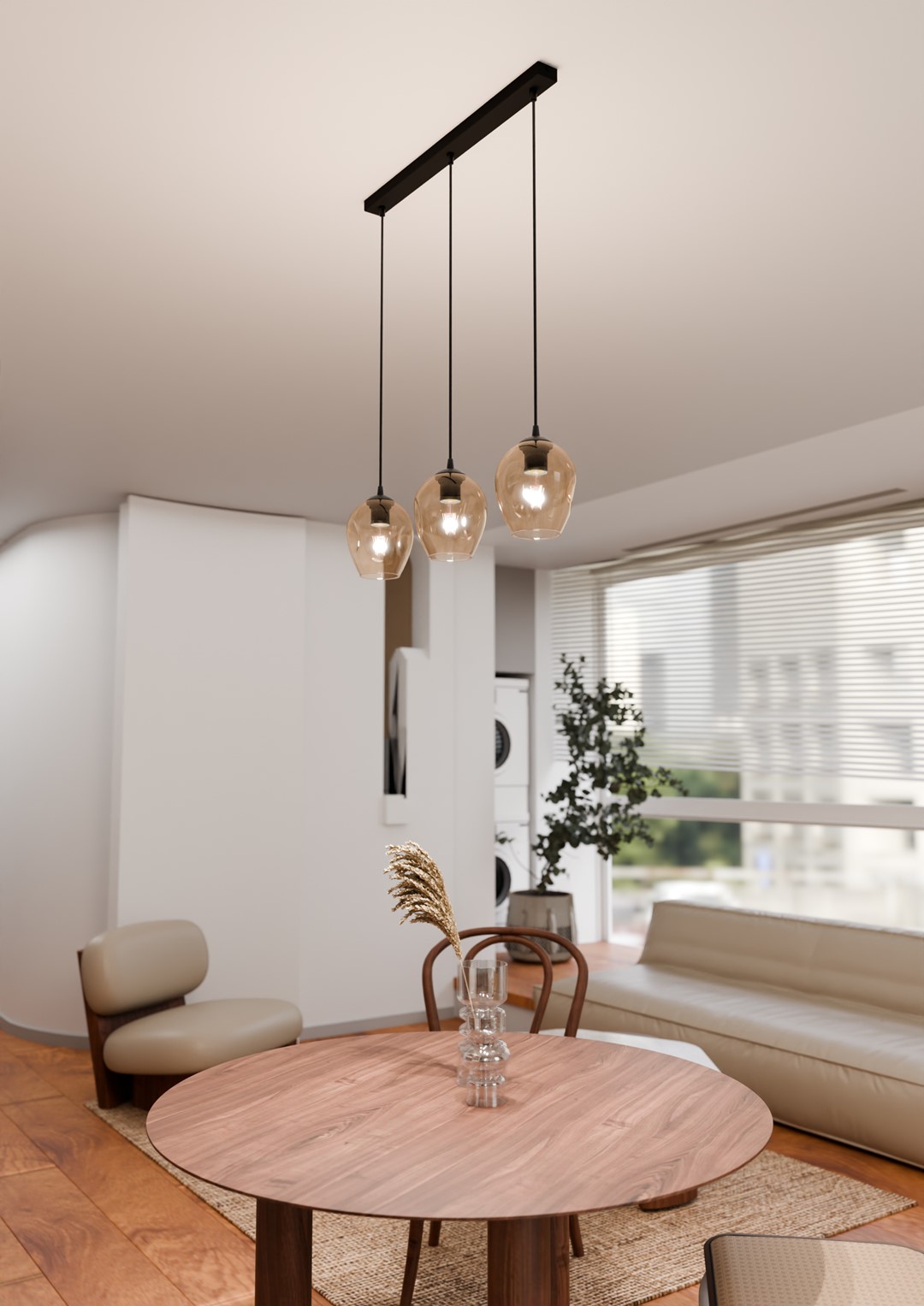Hanglamp Dordogne Zwart Ø14 cm - Afbeelding 4