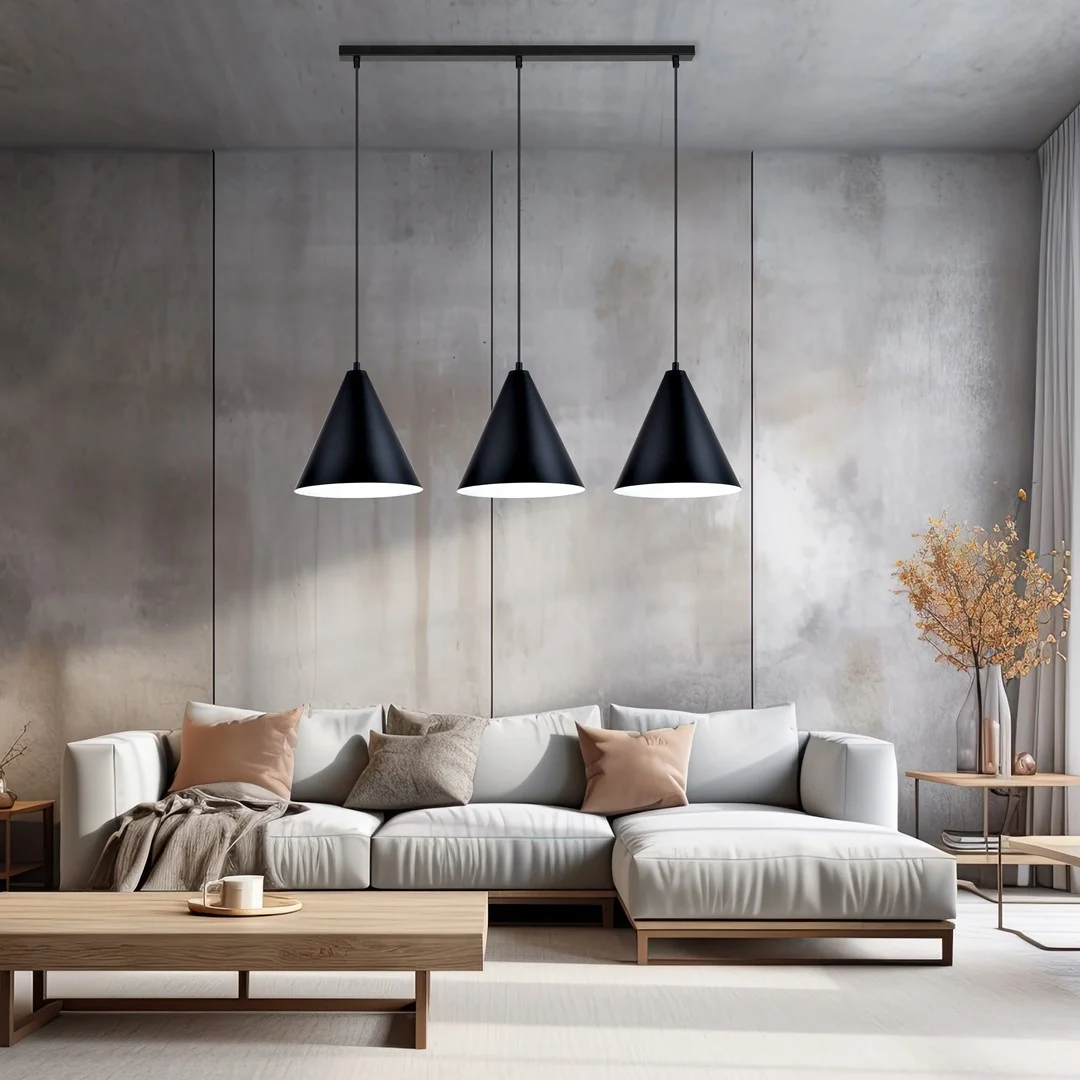 Hanglamp Vuden Zwart Ø23,5 cm - Afbeelding 4