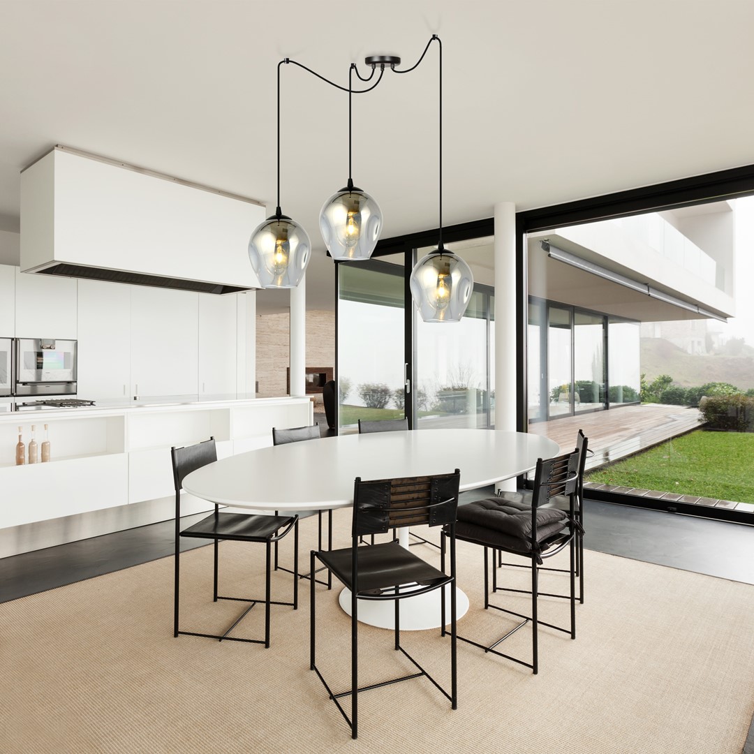 Hanglamp Kornum Zwart Ø14 cm - Afbeelding 4