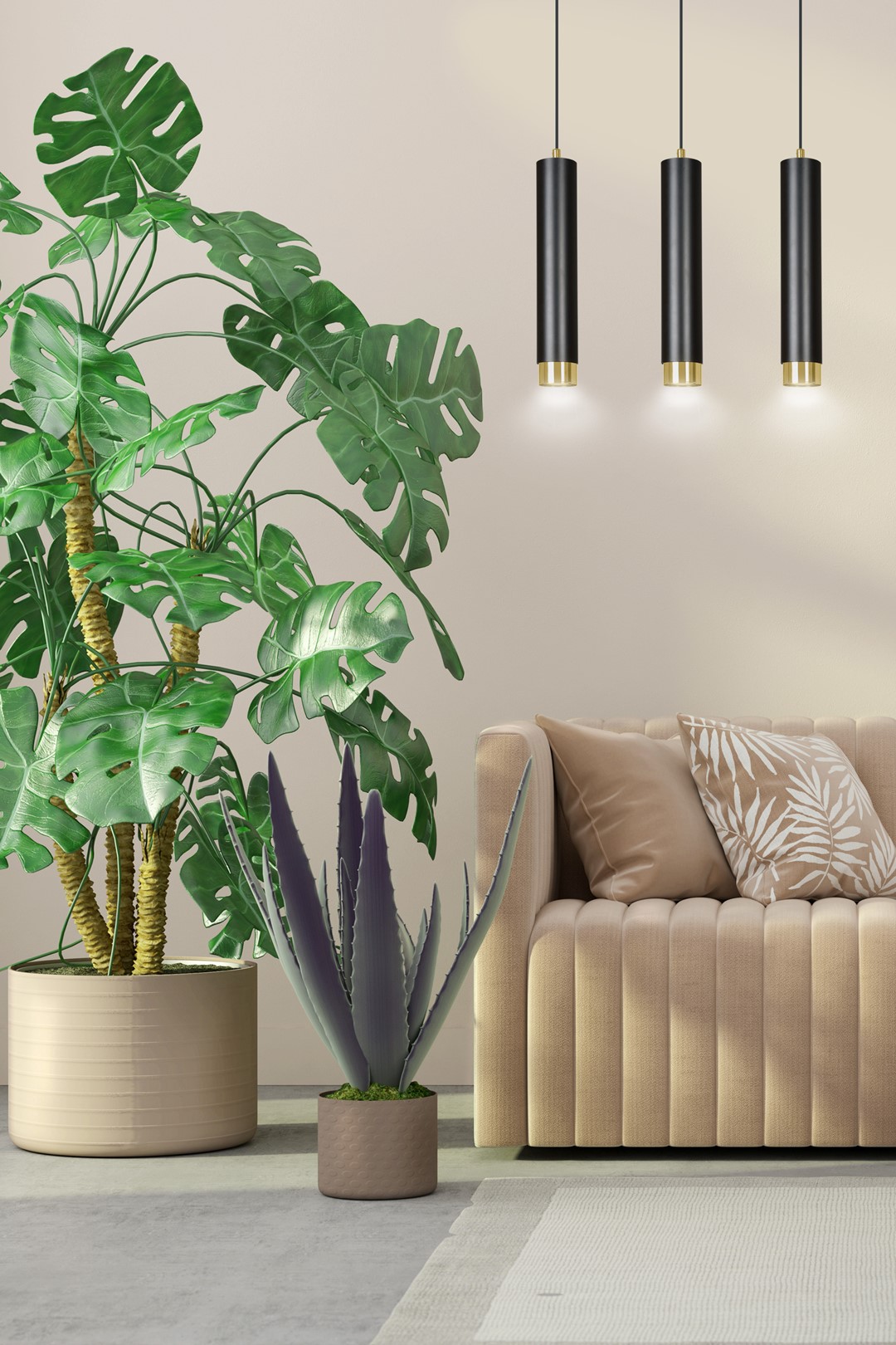 Hanglamp Interlaken Zwart - Afbeelding 4