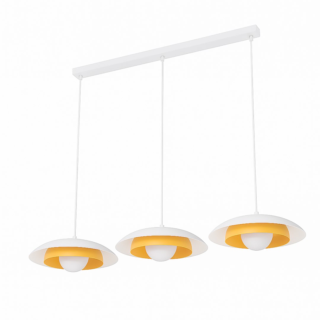 Hanglamp Gilto Wit Ø10 cm - Afbeelding 4