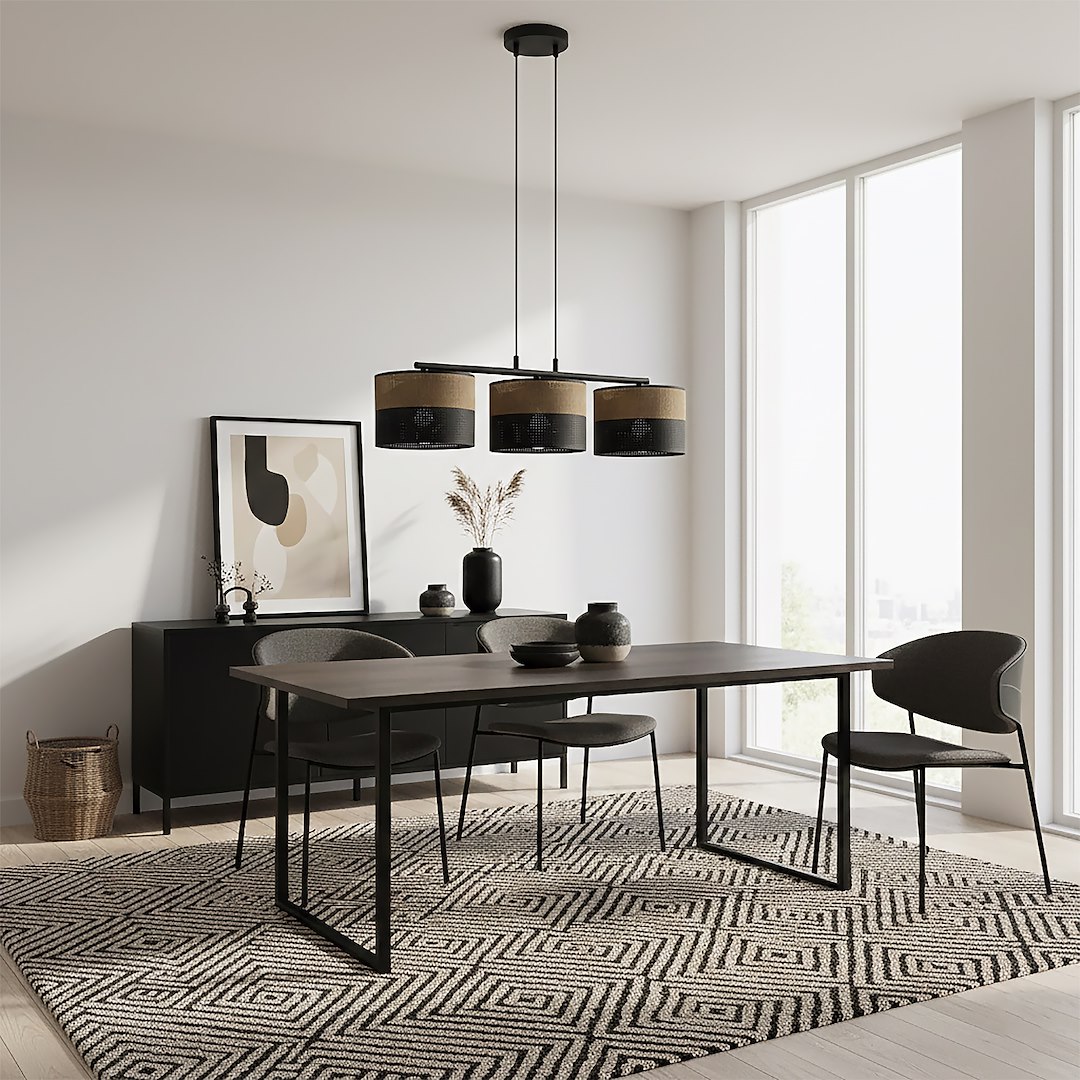 Hanglamp Dausse Zwart Ø20 cm - Afbeelding 4