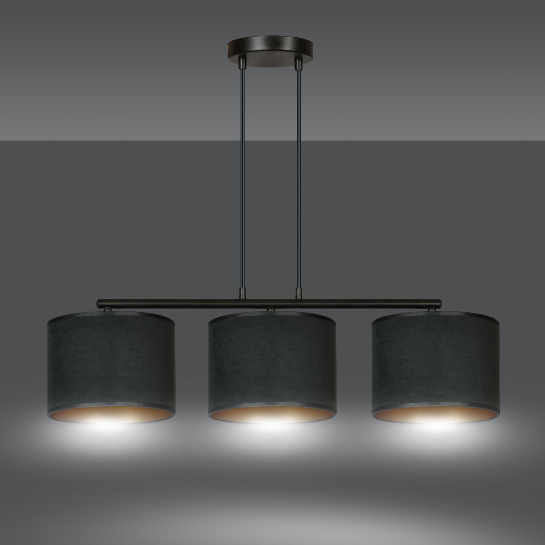Hanglamp Faadund Zwart Ø20 cm - Afbeelding 4
