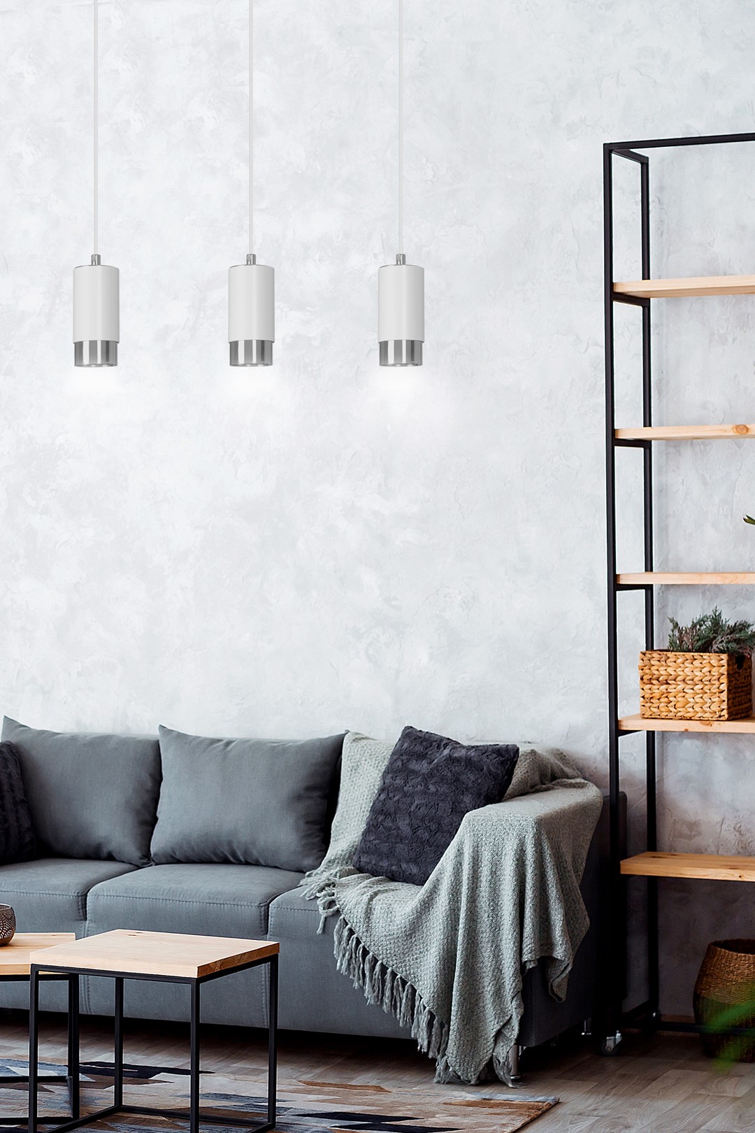 Hanglamp Toobir Wit - Afbeelding 4