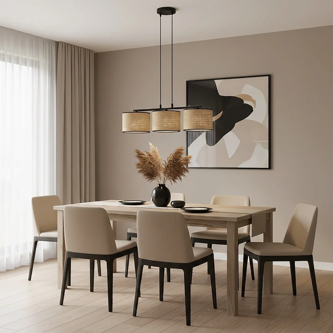 Hanglamp Siennano Zwart Ø20 cm - Afbeelding 4