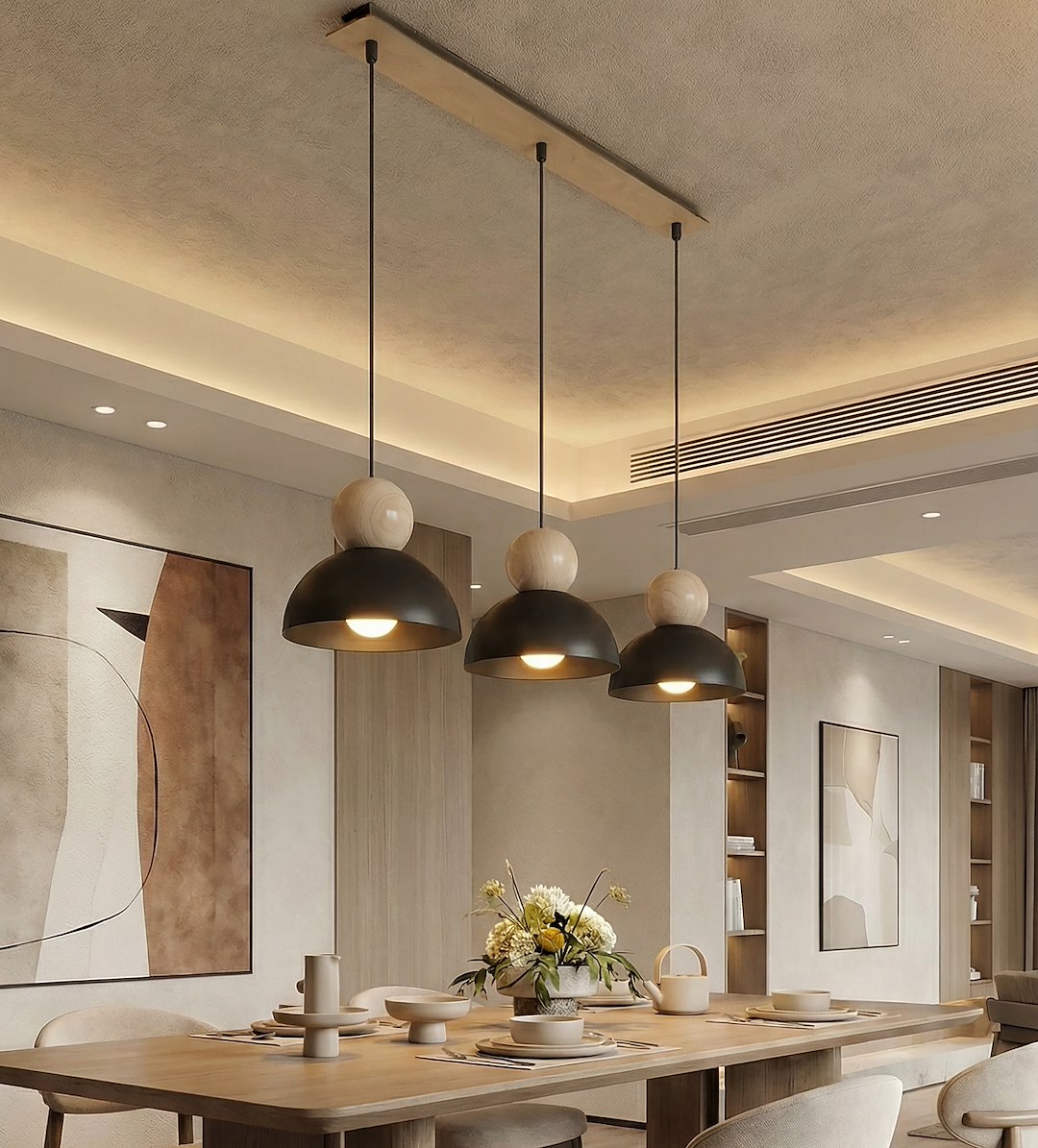 Hanglamp Viennas Zwart - Afbeelding 4