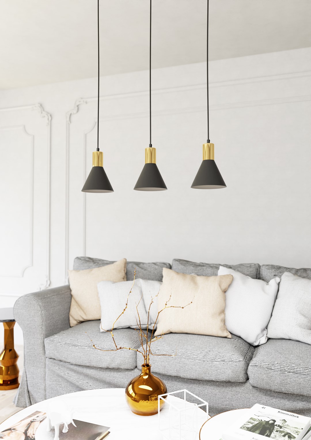 Hanglamp Hedda Zwart Ø16 cm - Afbeelding 4