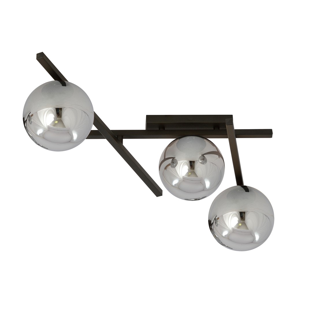 Plafondlamp Preelvu Zwart Ø15 cm - Afbeelding 4